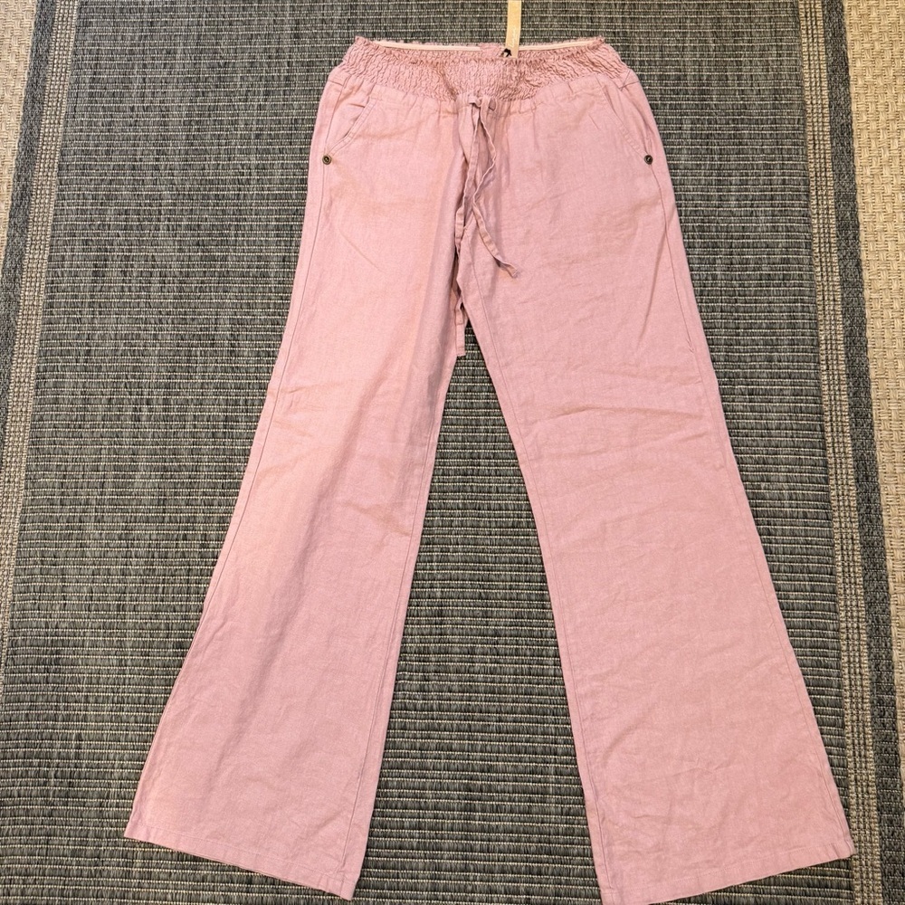 Love Tree Pink Wide Leg Pants
